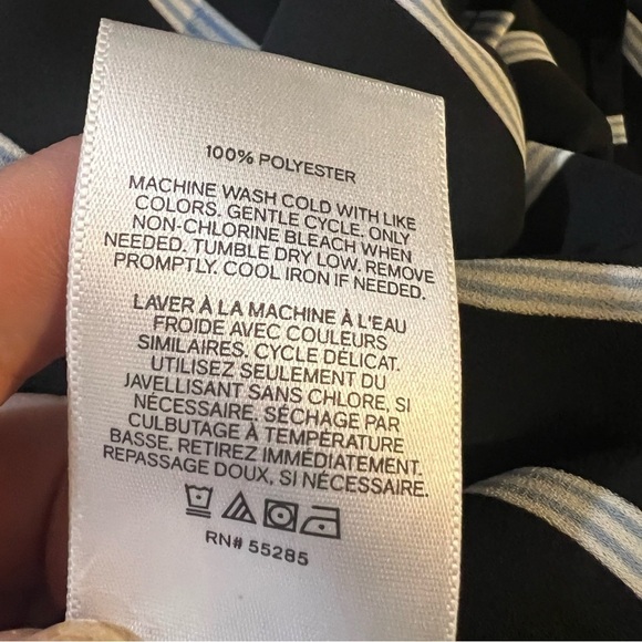 Express striped long sleeve one packet women shirt - Picture 8 of 8